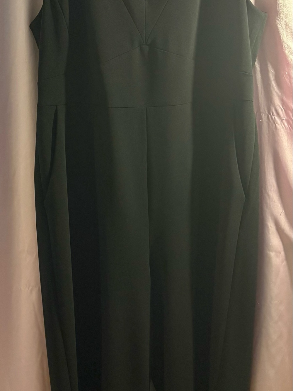 Calvin Klein Women's Sleeveless Black Jumpsuit, Plus Size